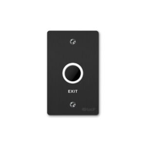 BAS-IP SH-45TE Zwart Touch free Exitdrukker RVS