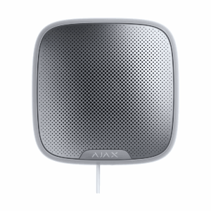 Ajax Superior StreetSiren Fibra wit, bekabelde binnen/buitensirene, IP54