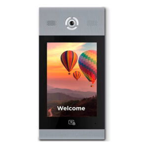 BAS-IP AA-14FB 10inch TFT Touchscreen Gezichtsherkenning Paslezer Zilver