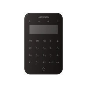 Hikvision DS-PK1-LT-WE draadloos tweeweg LCD bediendeel met kaartlezer, zwart – 10% korting