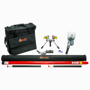 Testifire 6001 set, met Testifire 1000 voor rook/hitte test en Solo 200 verwijdering tool incl. Solo 100 telescopische stok