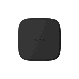 Ajax FireProtect 2 SB Jeweller zwart, draadloze koolmonoxide detector met ingebouwde batterijen