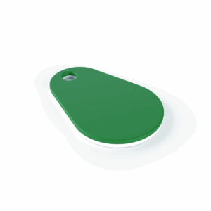 MIFARE Classic tag 1k, tweekleurig groen/wit ABS
