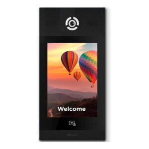 BAS-IP AA-14FB 10inch TFT Touchscreen Gezichtsherkenning Paslezer Zwart