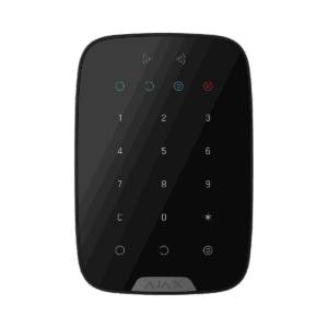 Ajax Superior KeyPad Plus Jeweller zwart, draadloos touchbediendeel met DESFire kaartlezer