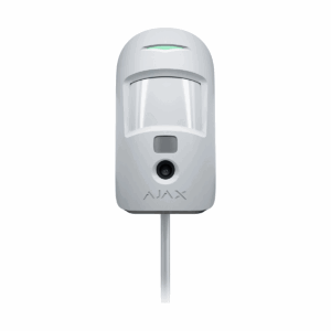 Ajax Superior MotionCam PhOD Fibra wit, bekabelde Pircam 12m, diervriendelijk, fotoverificatie bij alarm en op aanvraag