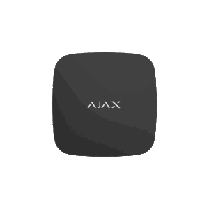 Ajax LeaksProtect Jeweller zwart, draadloze waterdetector, IP65