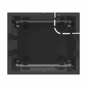 Vervangende SmartBracket voor Ajax MotionProtect, MotionProtect Plus en CombiProtect Jeweller zwart