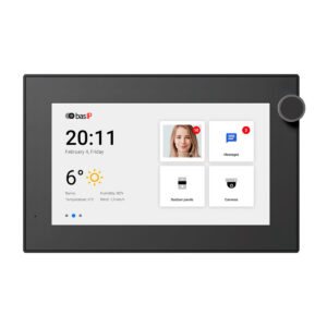BAS-IP AZ-07L Intercom Binnenpost Android 7-inch Zwart/Grijs