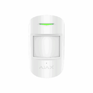 Ajax CombiProtect Jeweller wit, draadloze PIR- 12m / glasbreukdetector 9m, diervriendelijk