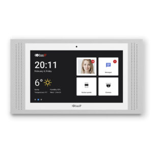 BAS-IP AT-07 Intercom binnenpost Android 7 inch Grijs/Wit met camera