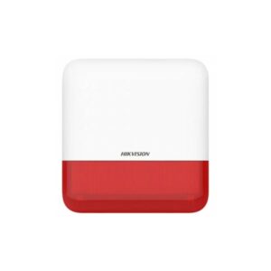 Hikvision DS-PS1-E-WE draadloze buitensirene met flitser – 10% korting
