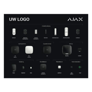 Ajax Showroom Bord Gepersonaliseerd