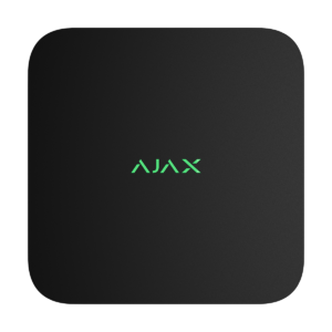 Ajax NVR zwart, zonder opslag, 8 kanalen, 4K