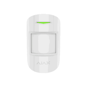 Ajax MotionProtect Jeweller wit, draadloze PIR detector 12m, diervriendelijk