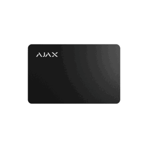 Ajax Pass zwart, DESFire EV2 kaarten, 10 stuks