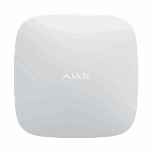 Ajax Hub 2 Plus Jeweller wit met IP, 4G en Wi-Fi, Wings fotoverificatie