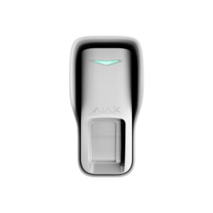 Ajax Curtain Outdoor Jeweller wit, draadloze buiten gordijndetector met dual technologie 12m, anti-mask, diervriendelijk, IP55