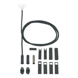 EMK-46 AT LSA - Standaard opbouw magneetcontact zonder weerstanden, met 5m kabel, antraciet