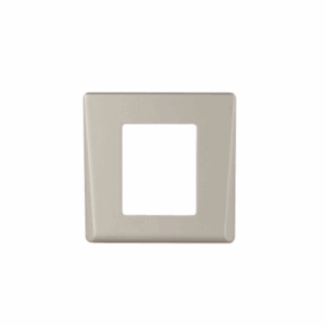 XPR - DINFPS frame voor DIN series inbouwmodule, kleur zilver