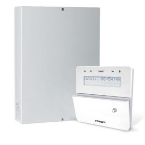 INTEGRA 64 pack met 16 zones en wit INT-KLFR proximity LCD bediendeel – 10% korting