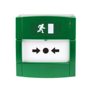 MCP4-G000SF-13 - Morley conventionele resetbare groene Opbouw handmelder