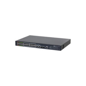 Dahua LR2218-16-ET-240-V2 layer-2 managed, 16x PoE Switch met 8 EPoE poorten 240W – 10% korting