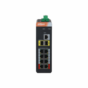 Dahua IS4210-8GT-120 Managed industriële Gigabit switch, 8x PoE poorten, 2x SFP Excl. voeding – 10% korting