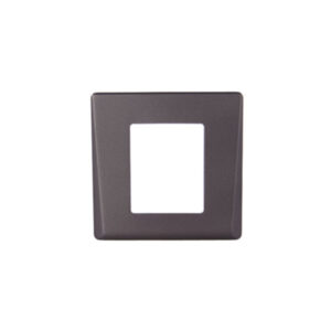XPR - DINFPC frame voor DIN series inbouwmodule, kleur houtskool
