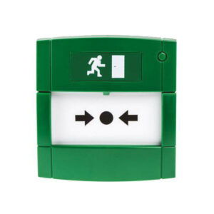 MCP4-G000FF-11 - Morley conventionele resetbare groene Inbouw handmelder