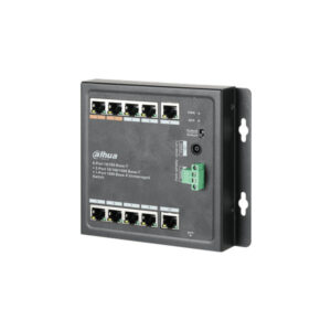 Dahua PFS3111-8ET-96 Switch 8x PoE totaal 96W, 2x Uplink, 1x SFP redundant PSU – 10% korting