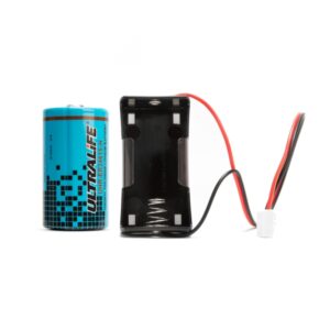 ER34615 3,6V batterij met HOLDER-ER batterijhouder tbv ASP-100, ASP-200 en MSP-300