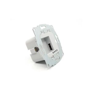 Voeding 230VAC naar 5VDC USB-A, inbouw voor tablets