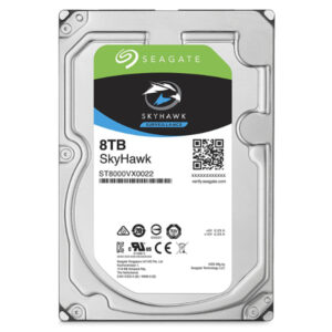 Seagate SkyHawk 8TB 3.5 inch Harddisk, geassembleerd in een NVR