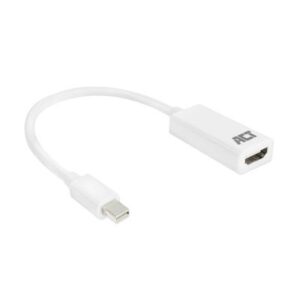 ACT AC7525 mDP naar HDMI-A adapter 15 cm max.1080P