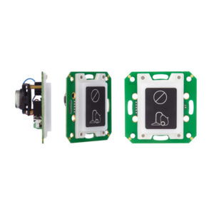 XPR - DINDC-E - OFFLine inbouw kamerstatus knop, excl. DIN frame