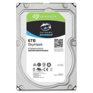 Seagate SkyHawk 6TB 3.5 inch Harddisk, geassembleerd in een NVR