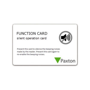 820-001-NL - Paxton Functie Kaart Stille Werking