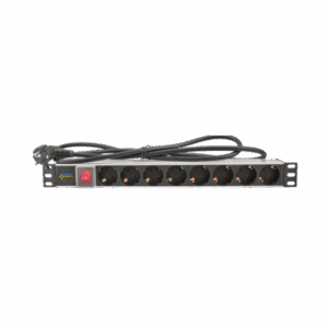 Pulsar RALZ/F stekkerblok 8-voudig 1.75mtr kabel 1U