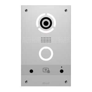 BAS-IP AV-08FBL Inbouw Buitenpost paslezer/ gezichtsherkenning Zilver