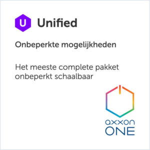 AxxonOne Unified Camera licentie