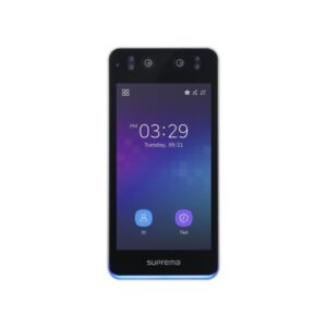 Suprema BioStation 3-APWB 5.5" IP65/IK06 gezichtsherkenning terminal, multi-format kaartlezer, NFC en BLE, Wi-Fi, PoE