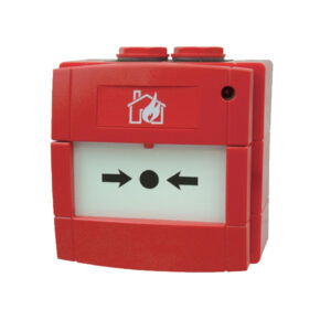 Morley MI-WCP-R/I/SF Handmelder rood IP67 Voorzien van kortsluitisolator