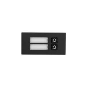 Dahua VTO4202FB-MB2 2-voudige beldrukker Zwart – 10% korting