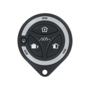 TCC800M draadloze tweeweg handzender, 4 knoppen, 3 leds, paniek functie