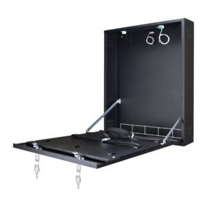 AWO530 Verticale Recorderkast Zwart Groot