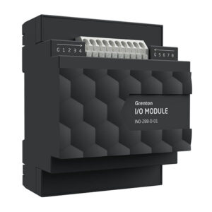 I/O module 8 IN 8 OUT, DIN-rail, TF-Bus