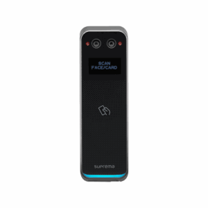 Suprema BioEntry W3 IP67/IK08 gezichtsherkenning terminal met AI, PoE en multi-format kaartlezer, NFC en BLE