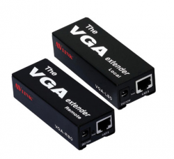 AB7230 VGA extenderset tot 80m, 120m. middels extra voeding