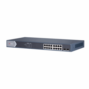 Hikvision DS-3E1518P-SI Smart Managed Switch 16 x PoE+ Gigabit 225W + 2x Gigabit SFP Uplink – 10% korting